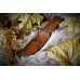 Ножны (чехол) для ножа "Дорога к Фудзи", кожа РД, ручная работа, на заказ арт. MSA16