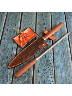 Чехол кожаный для кухонного ножа арт et80
