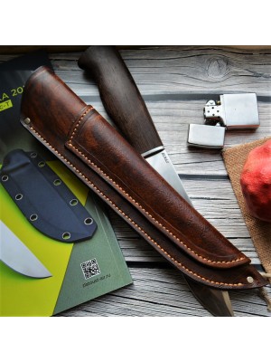 Ножны кожаные для ножа с фиксированным клинком арт et89