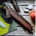 Ножны кожаные для ножа с фиксированным клинком арт et89